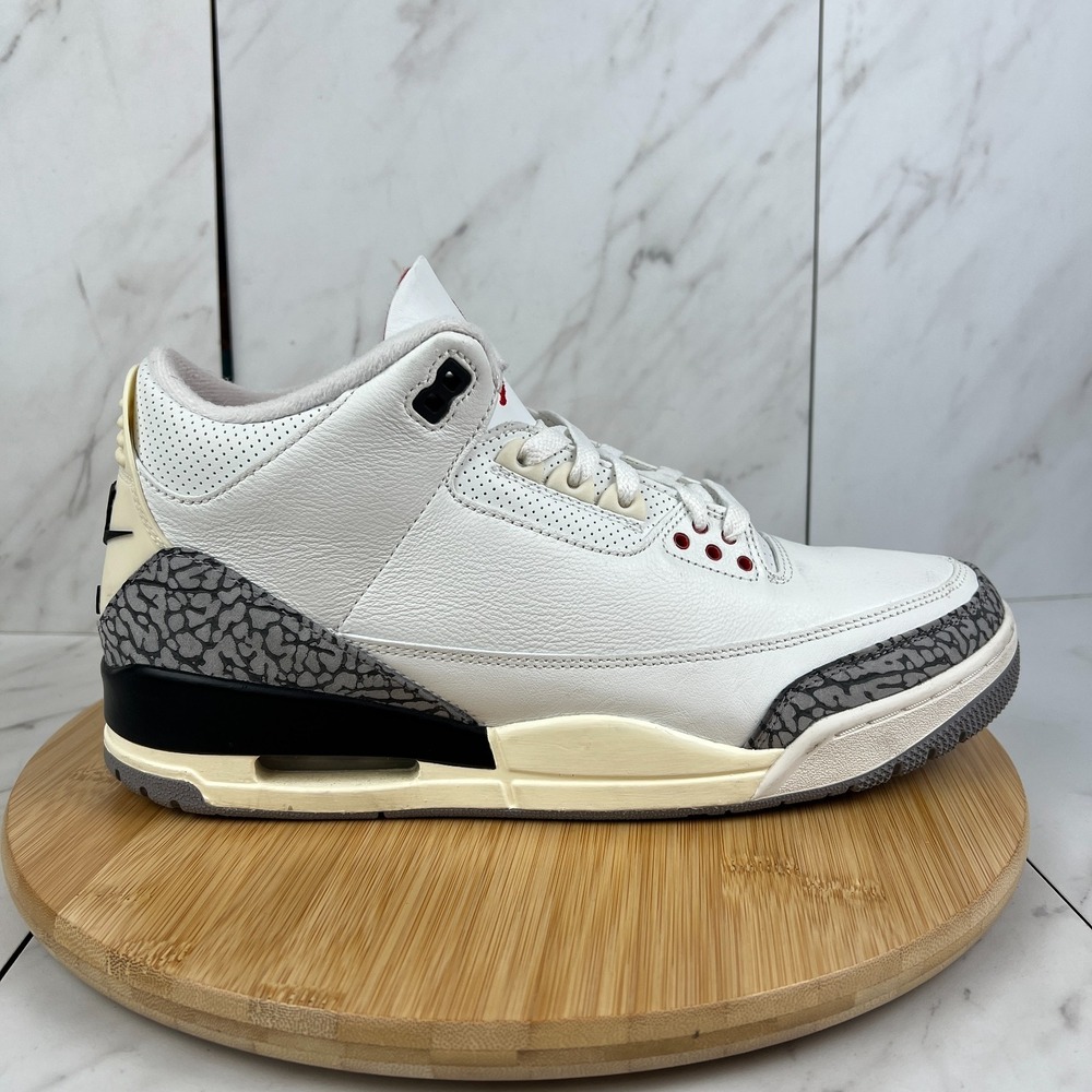 Nike Air Jordan 3 Retro Mid White Cement Reimagined Mens Size 12 Shoe DN3707-100